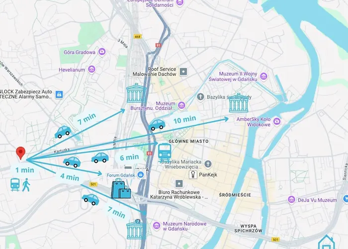 Rum i privatbostad Hope - 10 Minutes To Old Town *